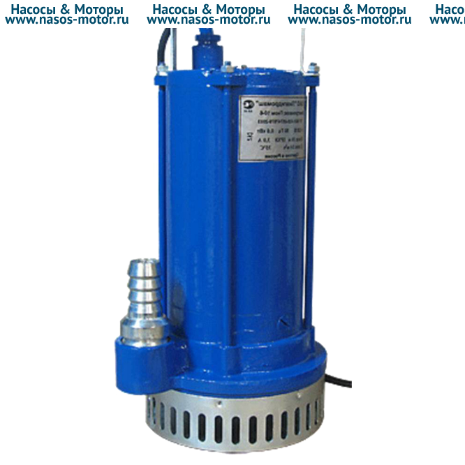 Дренажные насосы ГНОМ 53-10(380v)Тр (t° защита) с подачей 53.0 м3/ч