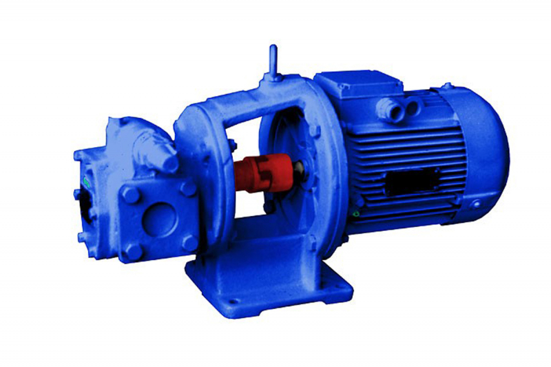 Шестеренные насосы НМШФ 0.8-25Ю с электродвигателем 1.1х1500 кВт/об/мин